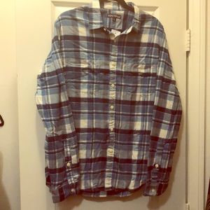 NWT J. Crew flannel (blue)